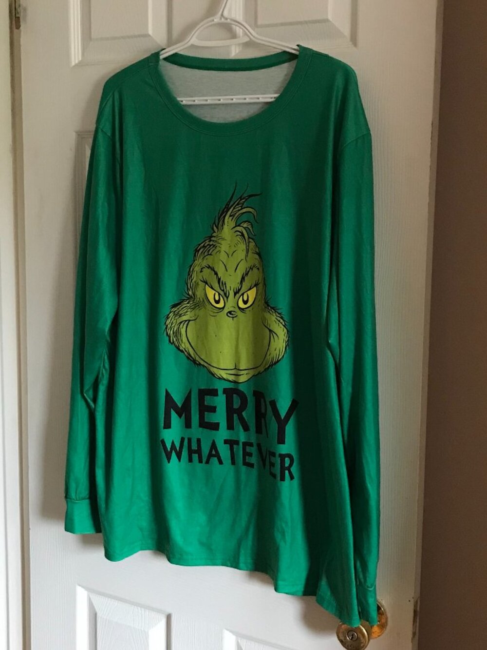 Grinch Nightshirt Plus Size 2XL Christmas